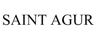 SAINT AGUR trademark