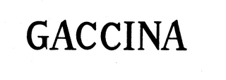 GACCINA trademark