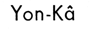 YON-KA trademark