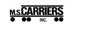 M.S. CARRIERS INC. trademark