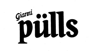 GIANNI PULLS trademark
