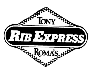 TONY ROMA'S RIB EXPRESS