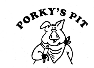 PORKY'S PIT trademark