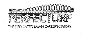PERFECTURF; THE DEDICATED LAWN CARE SPECIALISTS trademark