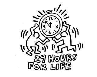 24 HOURS FOR LIFE trademark
