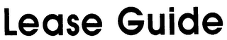 LEASE GUIDE
