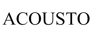 ACOUSTO trademark