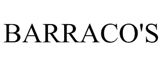 BARRACO'S trademark