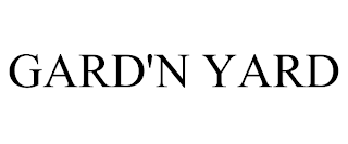 GARD'N YARD trademark