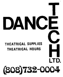 DANCE TECH LTD. trademark