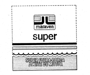 MARAVEN SUPER SUPER FUERA BORDA ACEITE DE MOTOR