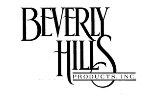 BEVERLY HILLS PRODUCTS, INC.