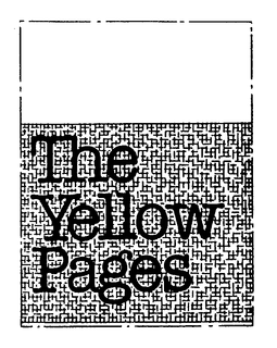 THE YELLOW PAGES