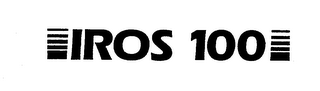 IROS 100 trademark