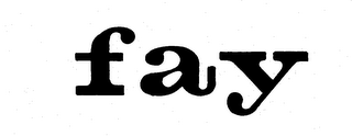 FAY trademark