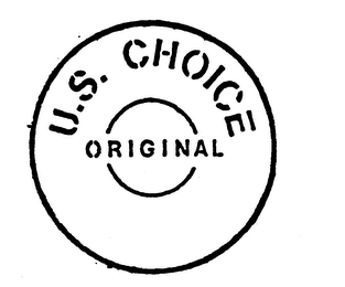 U.S. CHOICE ORIGINAL trademark