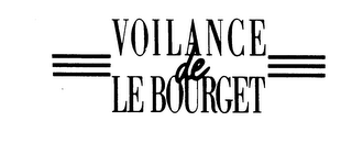 VOILANCE DE LE BOURGET