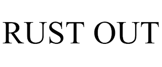 RUST OUT trademark