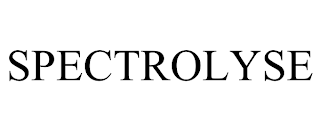 SPECTROLYSE trademark