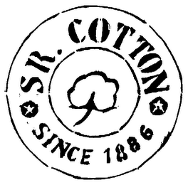 SR. COTTON SINCE 1886