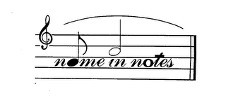 NAME IN NOTES trademark