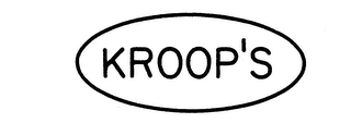 KROOP'S trademark