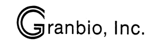 GRANBIO, INC. trademark