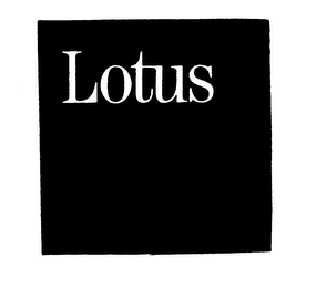 LOTUS trademark
