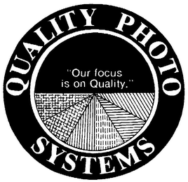 QUALITY PHOTO SYSTEMS "OUR FOCUS IS ON QUALITY."