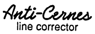 ANTI-CERNES LINE CORRECTOR