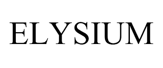 ELYSIUM trademark