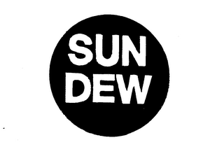SUN DEW trademark