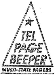 TEL PAGE BEEPER MULTI-STATE PAGERS