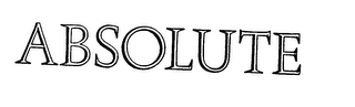 ABSOLUTE trademark