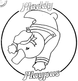 PLADDY PLAYPUS trademark