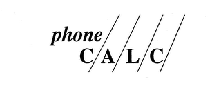 PHONE CALC trademark