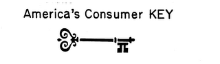 AMERICA'S CONSUMER KEY trademark