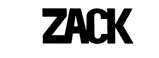ZACK trademark