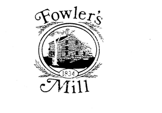 FOWLER'S MILL 1834