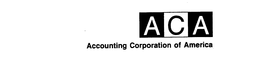 ACA ACCOUNTING CORPORATION OF AMERICA trademark