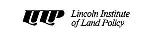 LILP LINCOLN INSTITUTE OF LAND POLICY