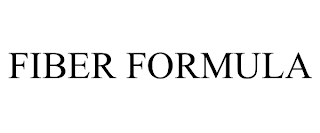 FIBER FORMULA trademark