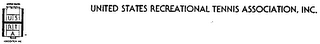 USRTA UNITED STATES RECREATIONAL TENNIS ASSOCIATION, INC.