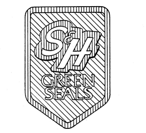 S & H GREEN SEALS trademark