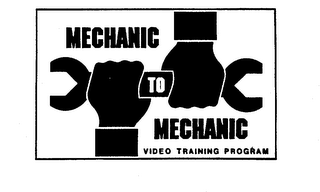 MECHANIC TO MECHANIC VIDEO TRAINING PROGRAM