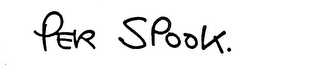 PER SPOOK. trademark