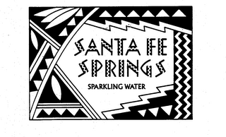 SANTAFE SPRINGS SPARKLING WATER