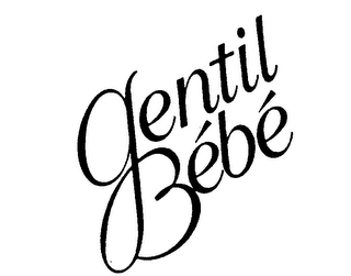 GENTIL BEBE trademark