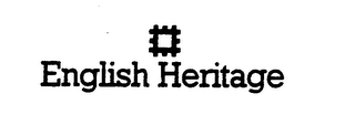 ENGLISH HERITAGE trademark