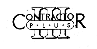 CONTRACTOR III P-L-U-S